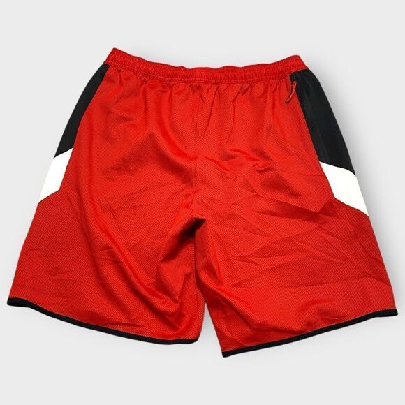 Nike NBA Toronto Raptors Therma Flex Red Shorts Mens Size 2XL AV1099-657 New - Picture 8 of 12